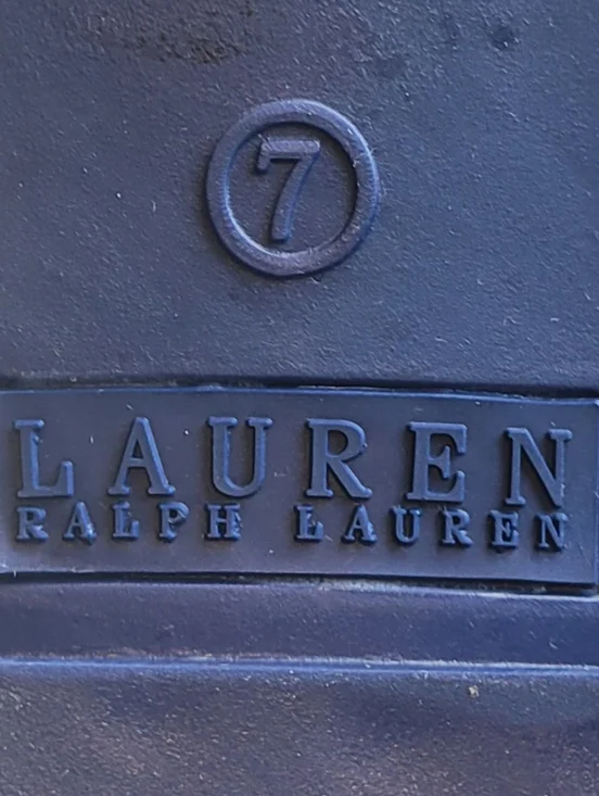 Lauren Ralph Lauren Tally Bo Rai Chelsea Pull On Ankle Rain Boots Size 7 - Picture 11 of 11